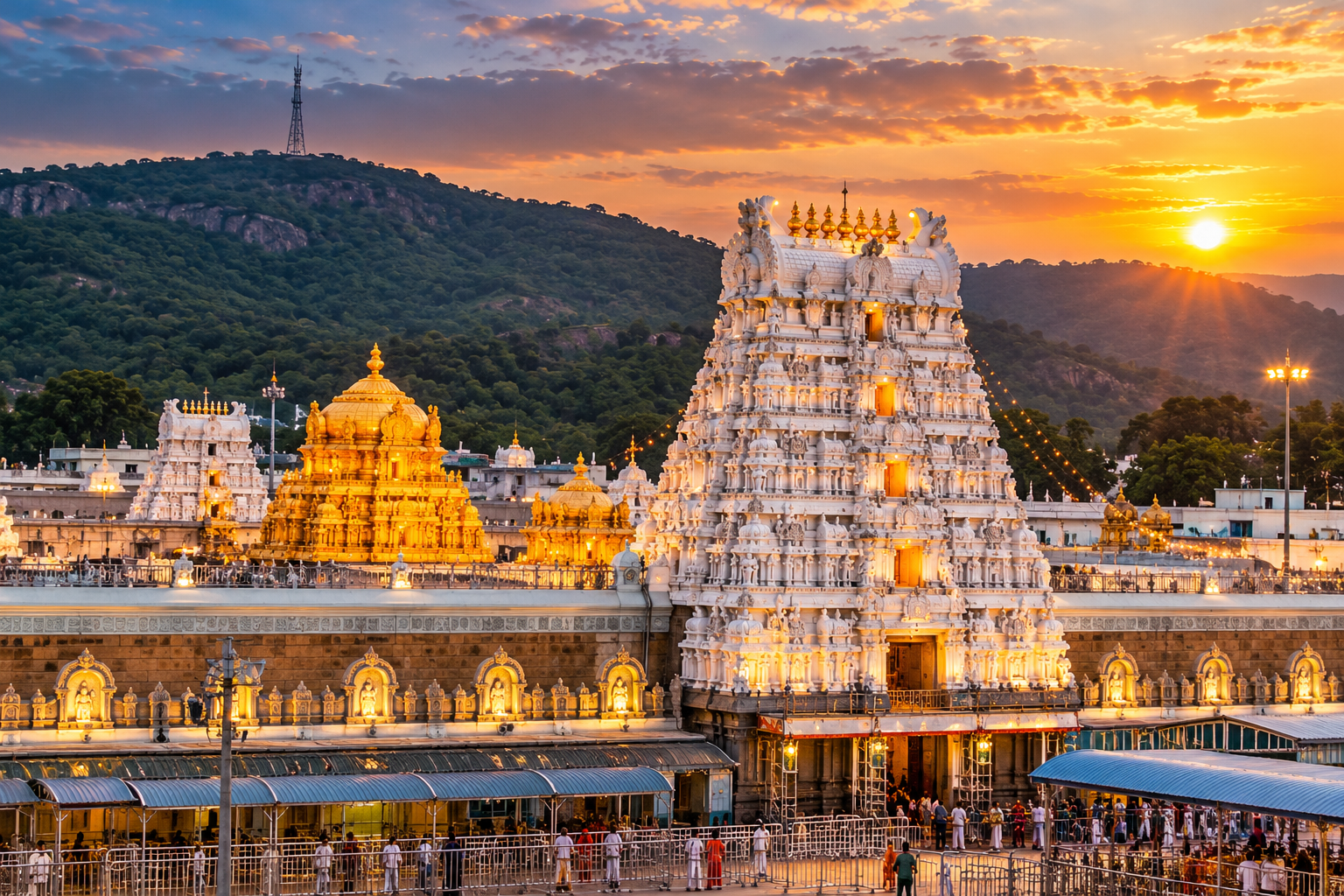 Tirupati pilgrimage tour from Tumakuru
